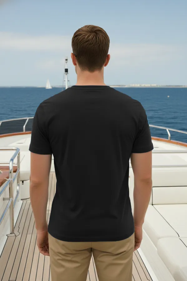 Compass_Half_Sleeve_Regular_Fit_Unisex_T-Shirt_|_100%_Cotton_|_Bio-Washed_|_Pre-Shrunk_|_Soft_&_Comfortable