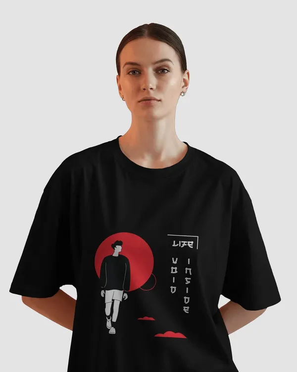 Black_Pure_Cotton_Round_Neck_Graphic_Print_Half_Sleeve_T-Shirt_For_Men