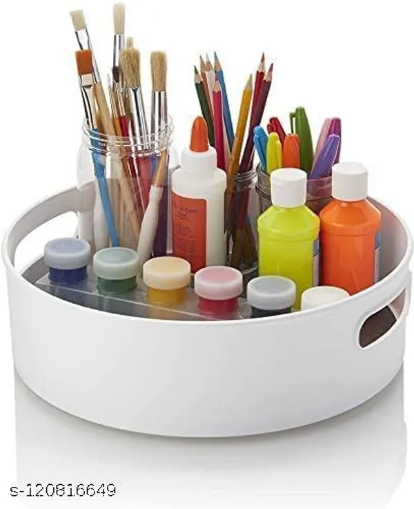 White_360_Degree_Rotate_Spice_Masala_Tray