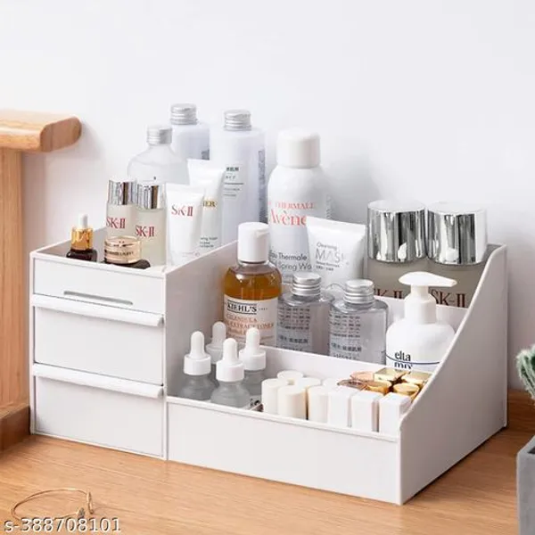 White_Bird_Makeup_Organiser_Cosmetic_Makeup_Lipstick_Storage_Box_With_Drawer_Plastic_Case_Holder_Skin_Care_Products_For_Dressing_Table