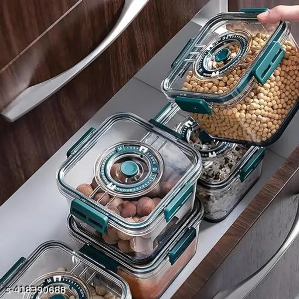 Multicolor_Kitchen_Essentials_Air_Tight_2100_Ml_Kitchen_Storage_Containers_With_Time_Keeping_Feature_(Pack_Of_4)