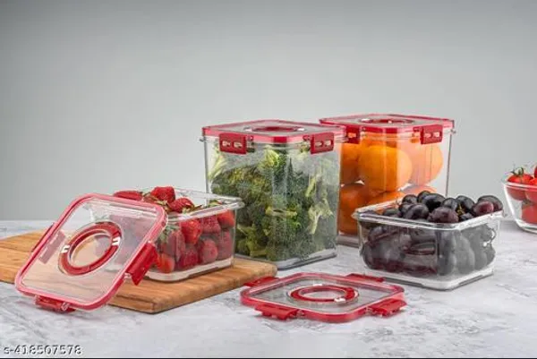 Red_Storage_Container_Set_-_Transparent_Unbreakable_Plastic_Storage_Organizer_For_Vegetables_&_Fruits_Fridge_Box_With_Lockable_Lids_(Pack_Of_4)