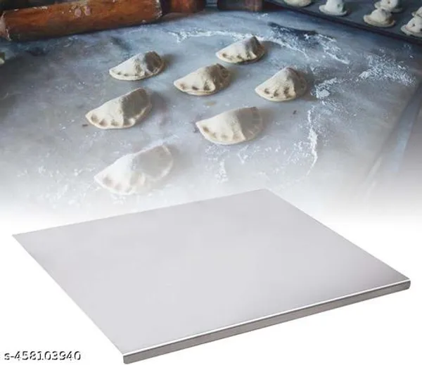 Silver_Large_Stainless_Steel_Cutting_Board_–_Round_Edge