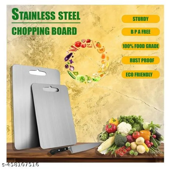 Silver_Premium_Stainless_Steel_Chopping_Board_–_Heavy-Duty