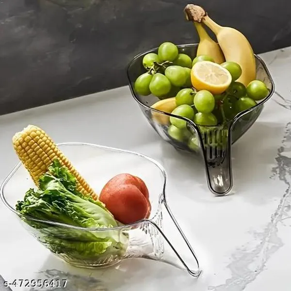 Grey_Rice_Strainer_9X5_Inch_Bpa-Free_Plastic_Rice_Washer_With_Fine_Holes_And_Ergonomic_Handle_Multifunctional_Fruit_Washing_Bowl_For_Cleaning_Fruits_Vegetables_Transparent_Rice_Washer