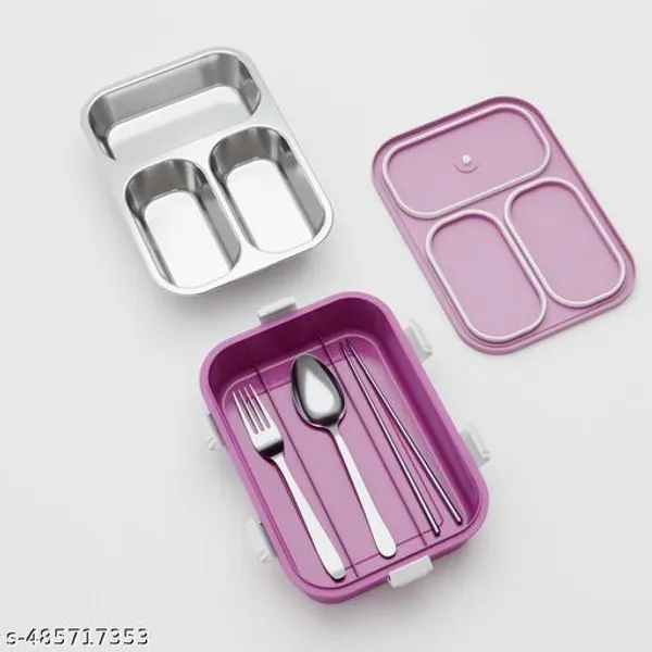 Purple_Lunch_Box_Sealed_Leakage_Proof_Stainless_Steel_Lunch_Box_With_Fork