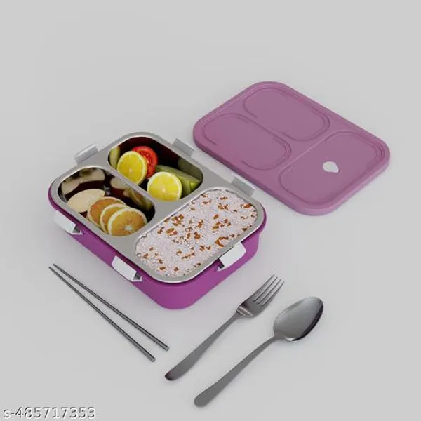 Purple_Lunch_Box_Sealed_Leakage_Proof_Stainless_Steel_Lunch_Box_With_Fork