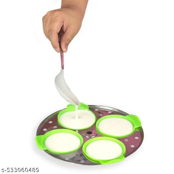 Green_Silicone_Idli_I_Idly_Maker_I_Idli_Liners_Original_(Pack_Of_4)