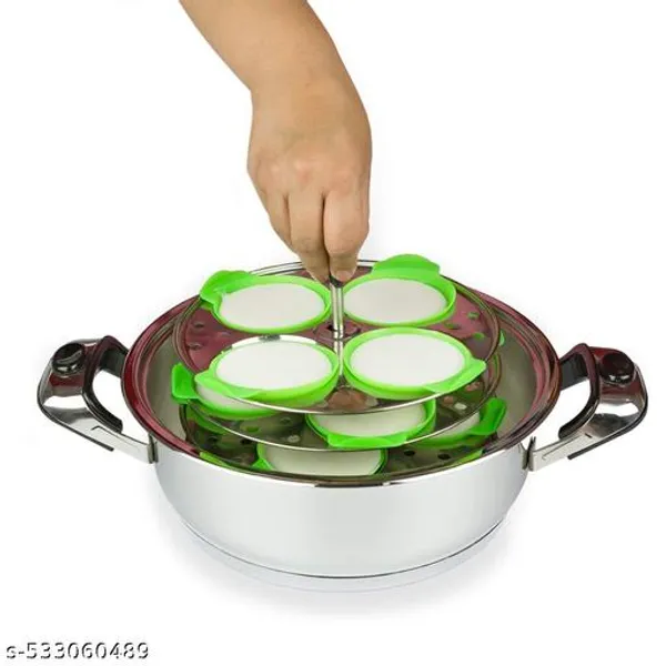 Green_Silicone_Idli_I_Idly_Maker_I_Idli_Liners_Original_(Pack_Of_4)