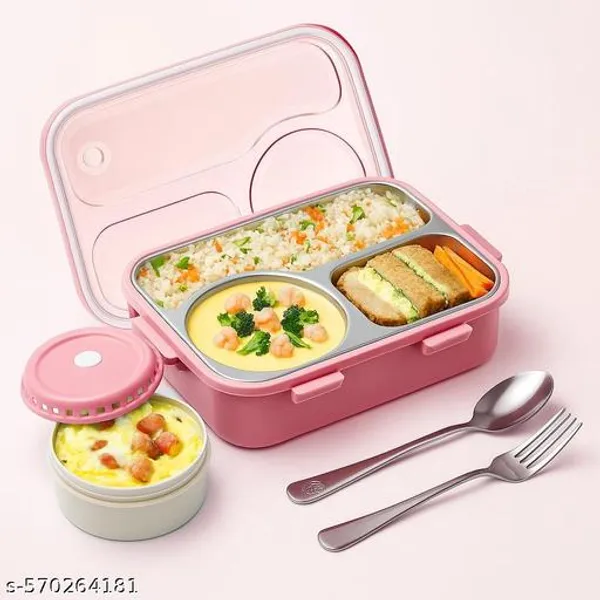 Pink_Premium_3-Compartment_Stainless_Steel_Lunch_Box_Set_With_Leak-Proof_Lid