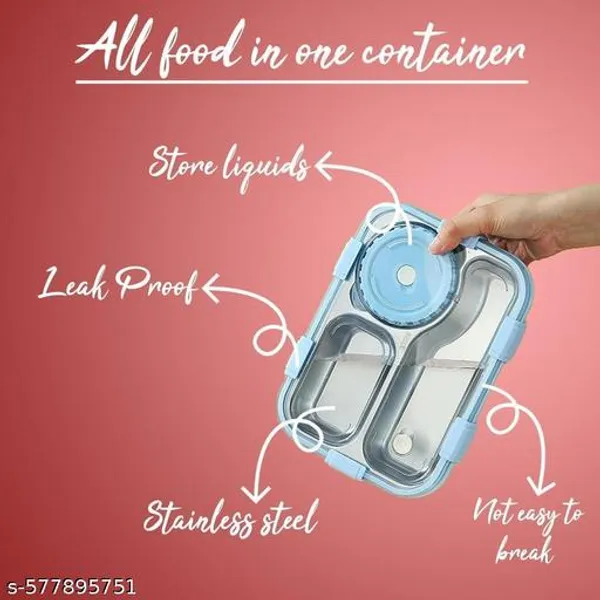Blue_Mark_Premium_3-Compartment_Stainless_Steel_Lunch_Box_Set_With_Leak-Proof_Lid