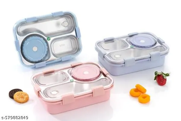 Multicolor_Koikoi_3_Compartment_Lunch_Box_Leak-Proof_Bpa_Free_Stainless_Steel_(Pack_Of_3)