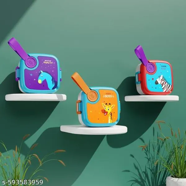Multicolor_Stainless_Steel_Lunch_Box_With_Spoon_-_Tiffin_Box_For_Kids