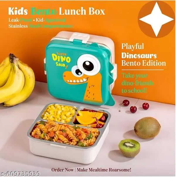 Green_Dino_Lunch_Box_3_Layer_Steel_Lunch_Box_Comes_With_1_Detachable_Tray
