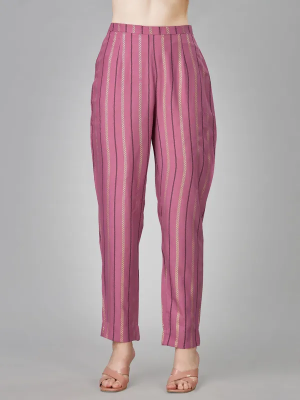 Purple_Kurta_Pant_Set_For_Women
