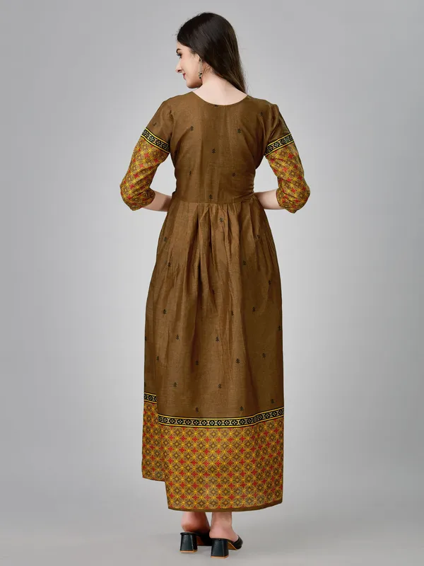 Brown_Brown_Geometric_Print_Anarkali_Kurta_For_Women