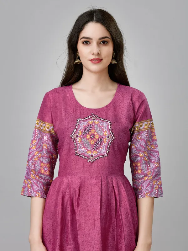 Pink_Pink_Embroidered_Anarkali_Kurta_For_Women