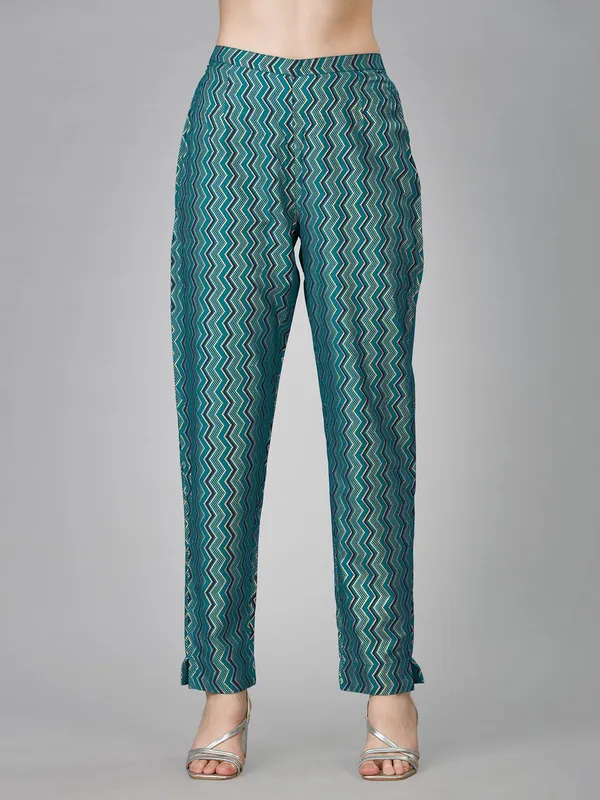 Blue_&_Rama_Kurta_Pant_Set_For_Women