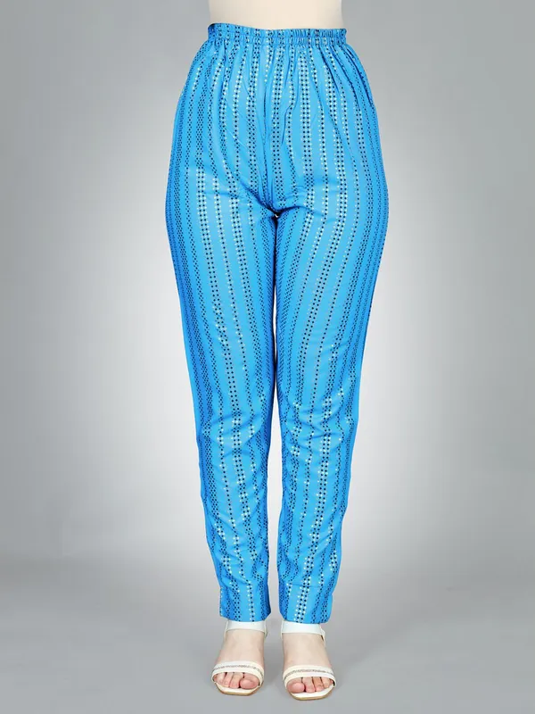Light_Blue_&_Sky_Blue_Kurta_Pant_Set_For_Women