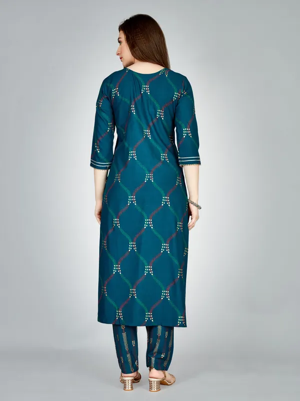Blue_Kurta_Pant_Set_For_Women