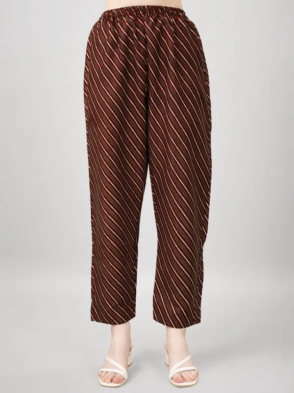 Maroon_Kurta_Pant_Dupatta_Set_For_Women