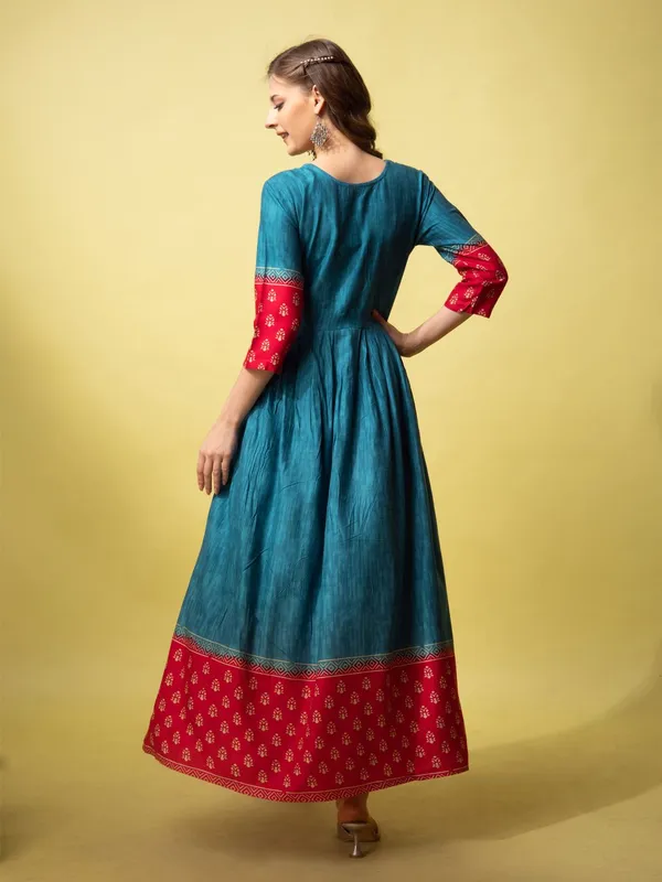 Blue_&_Rama_Blue_Printed_Anarkali_Kurta_For_Women