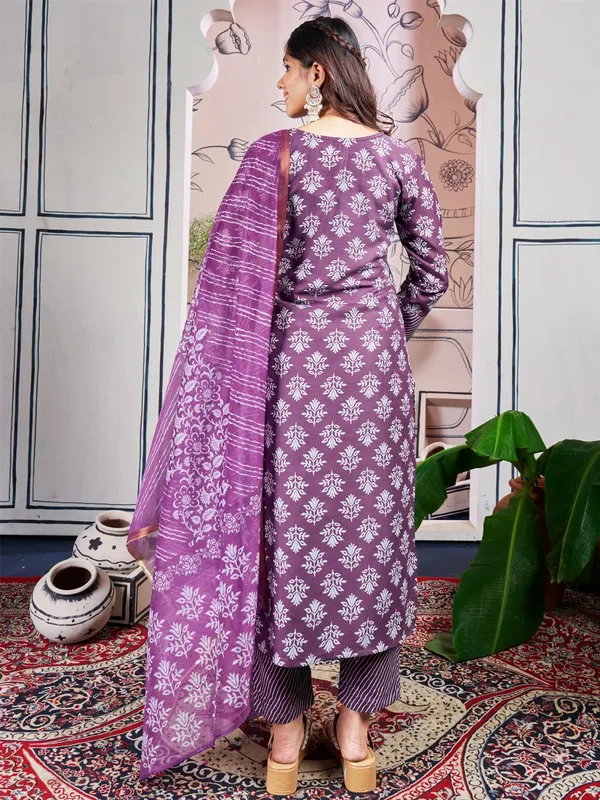 Purple_Kurta_Pant_Dupatta_Set_For_Women
