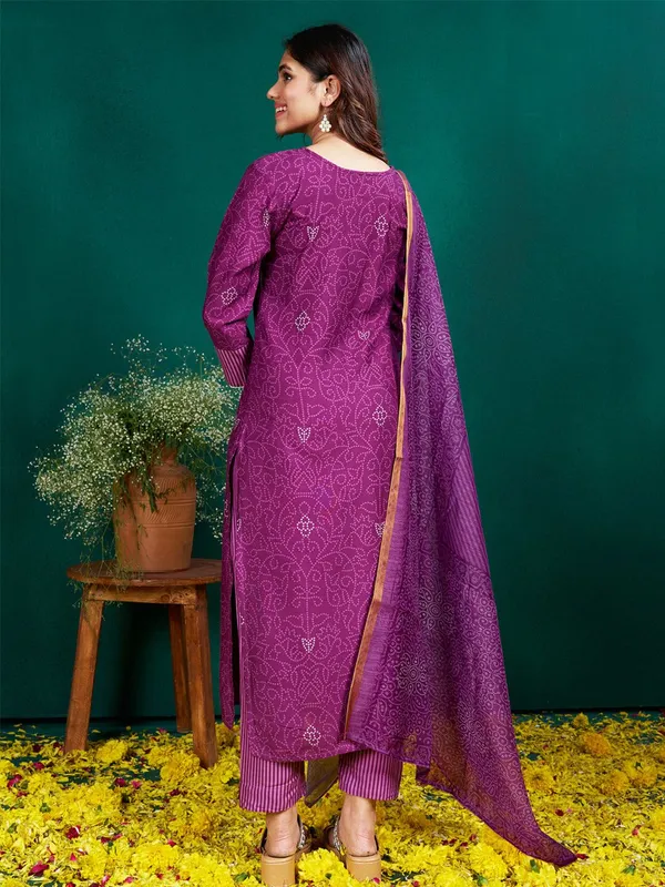 Purple_Kurta_Pant_Dupatta_Set_For_Women