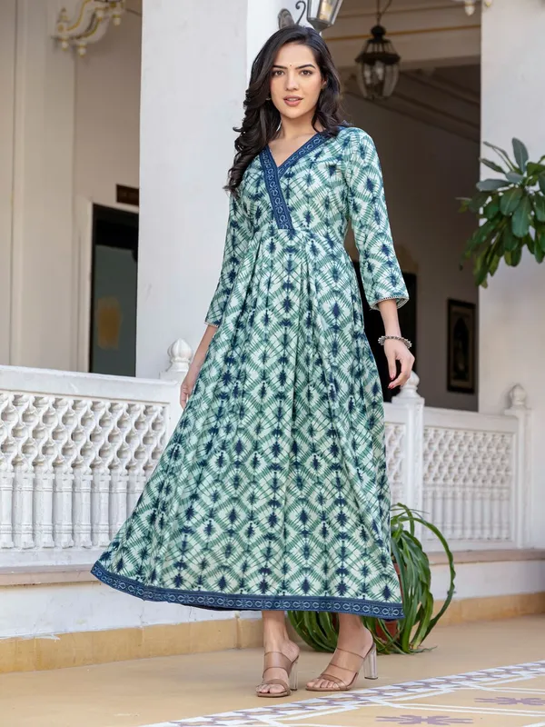 Green_&_Pista_Green_Printed_Anarkali_Kurta_For_Women