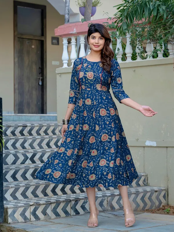 Blue_&_Navyblue_Blue_Printed_A-line_Kurta_For_Women