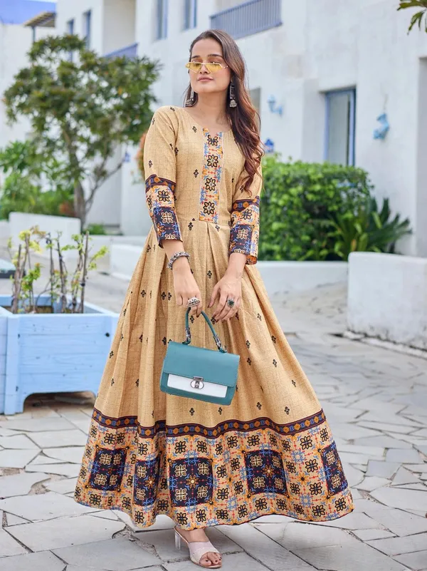 Green_&_Cream_Green_Printed_Anarkali_Kurta_For_Women