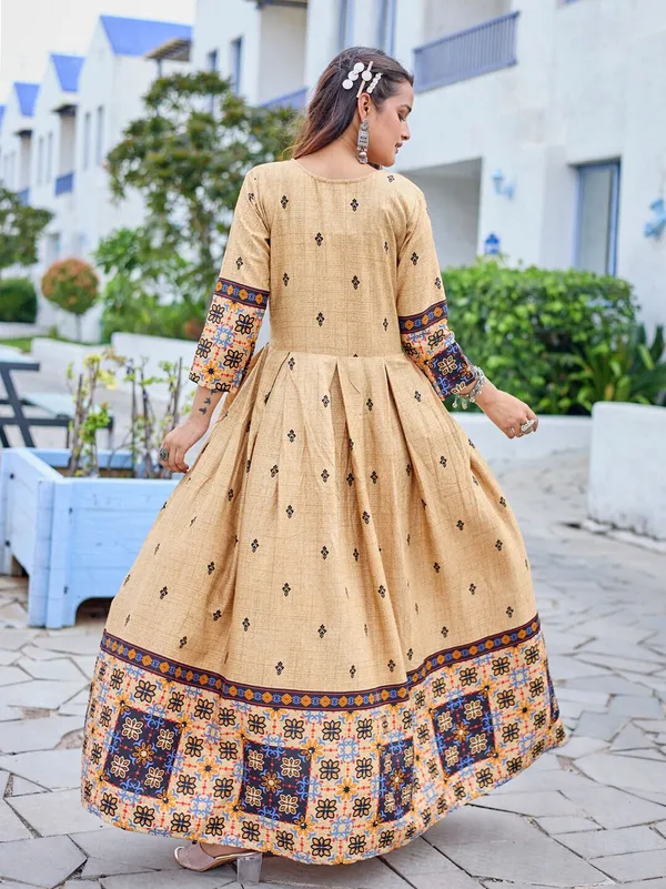Green_&_Cream_Green_Printed_Anarkali_Kurta_For_Women