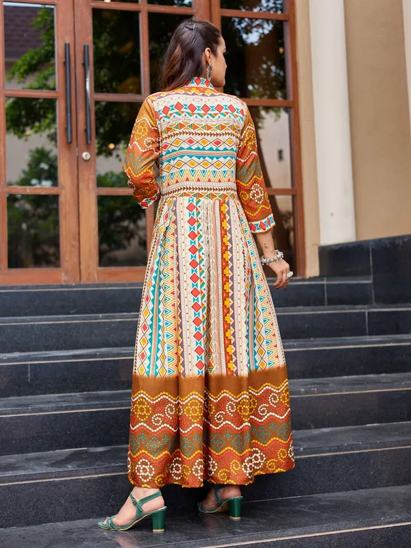 Yellow_&_Cream_Yellow_Printed_Anarkali_Kurta_For_Women