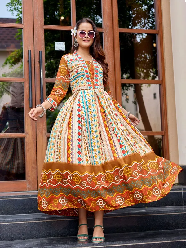 Yellow_&_Cream_Yellow_Printed_Anarkali_Kurta_For_Women