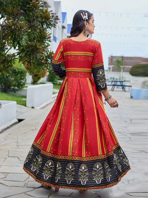 Red_&_Maroon_Red_Printed_Anarkali_Kurta_For_Women
