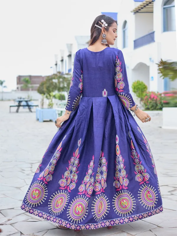 Dark_Blue_&_Navy_Blue_Dark_Blue_Printed_Anarkali_Kurta_For_Women