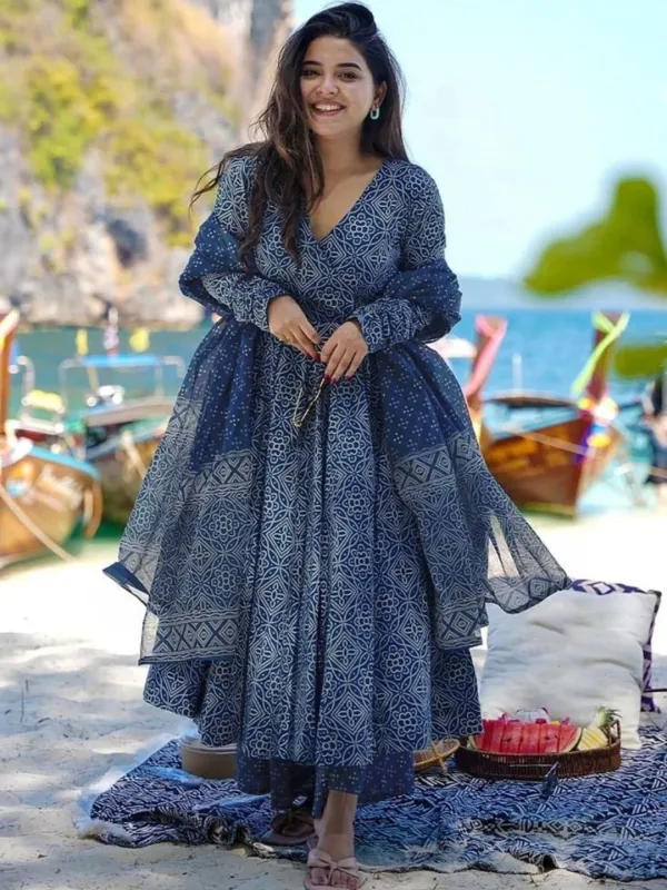 Blue_Kurta_Palazzo_Dupatta_Set_For_Women