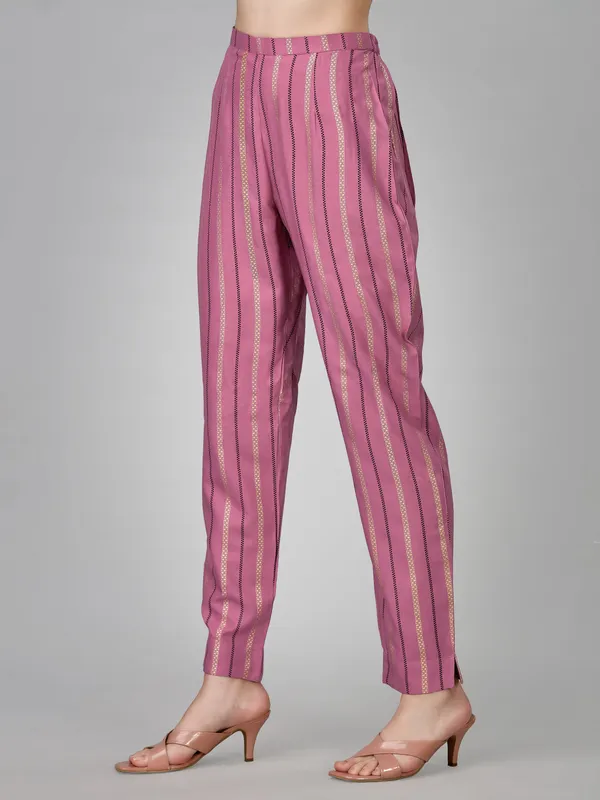 Purple_&_Wine_Kurta_Pant_Set_For_Women