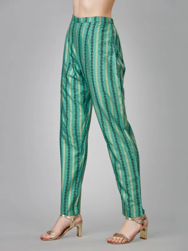 Light_Green_&_Pista_Kurta_Pant_Set_For_Women