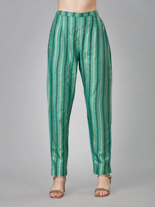 Light_Green_&_Pista_Kurta_Pant_Set_For_Women