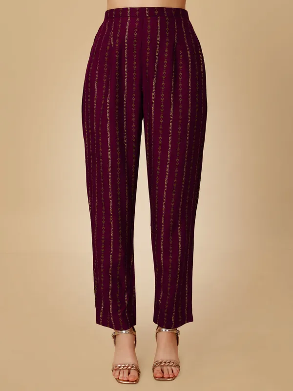 Purple_Kurta_Pant_Set_For_Women