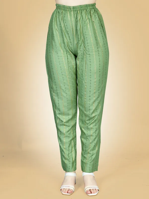 Light_Green_&_Pista_Kurta_Pant_Set_For_Women