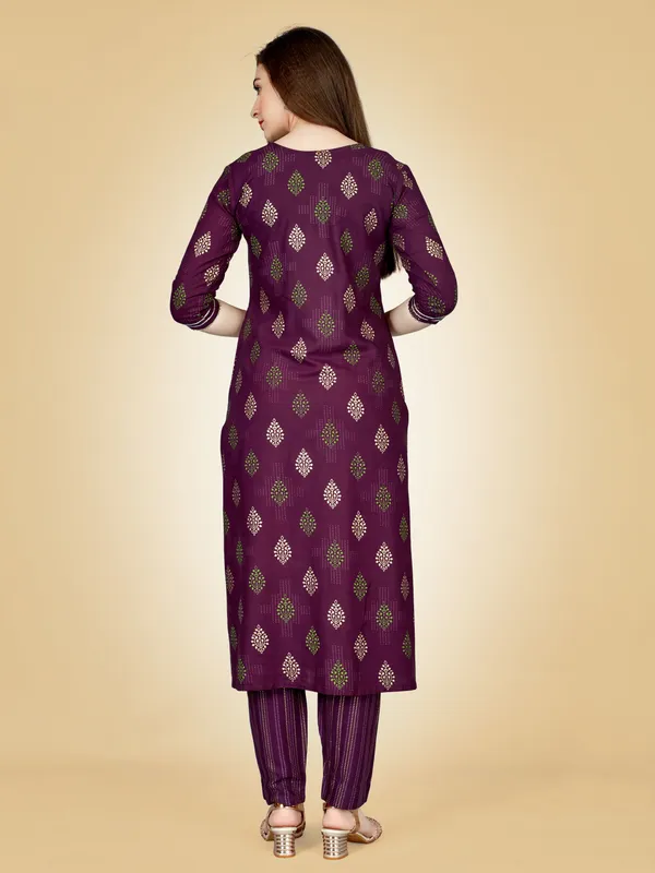 Purple_Kurta_Pant_Set_For_Women