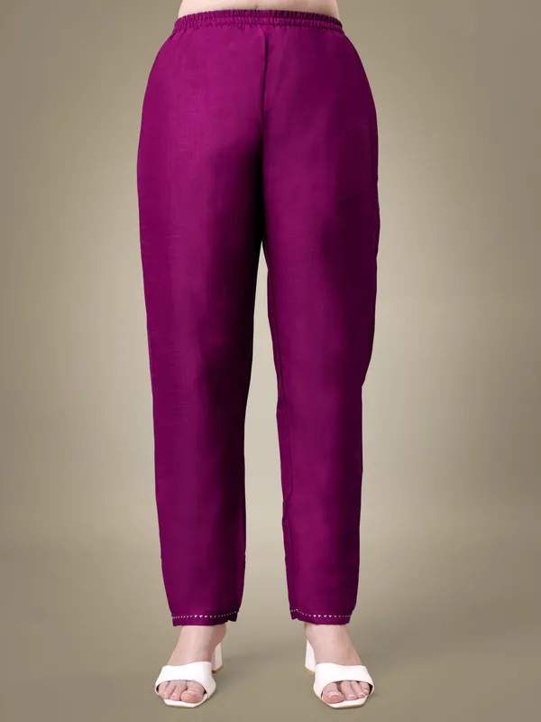 Purple_Kurti_Pant_Dupatta_Set_For_Women