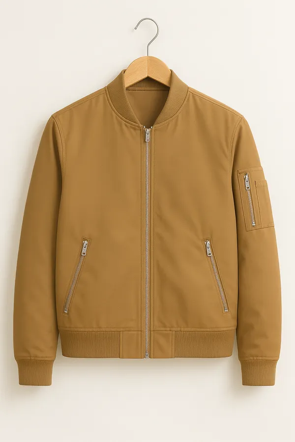 Mens_Camel_Bomber_Jacket_Trendy_Lightweight_Zip-Up_Coat