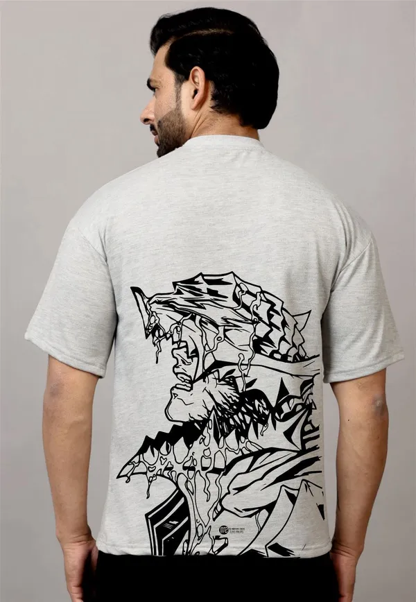 Grey_Cotton_Blend_Printed_Oversized_T-Shirt_For_Men