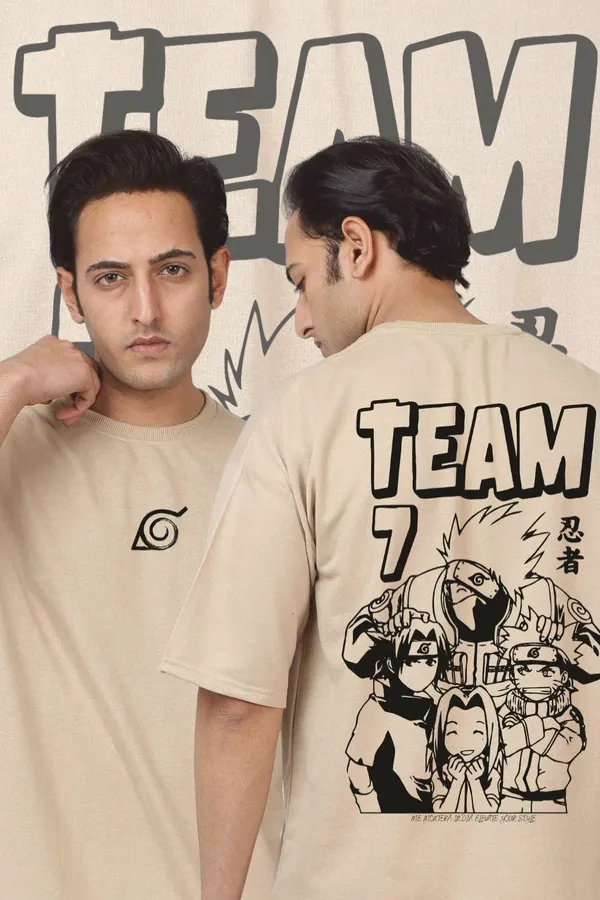 Beige_Cotton_Blend_Printed_Oversized_T-Shirt_For_Men