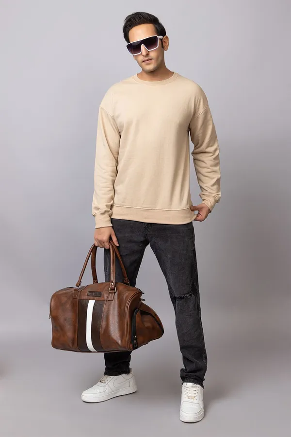 Beige_Cotton_Blend_Solid_Comfort_Fit_SweatShirt_For_Men