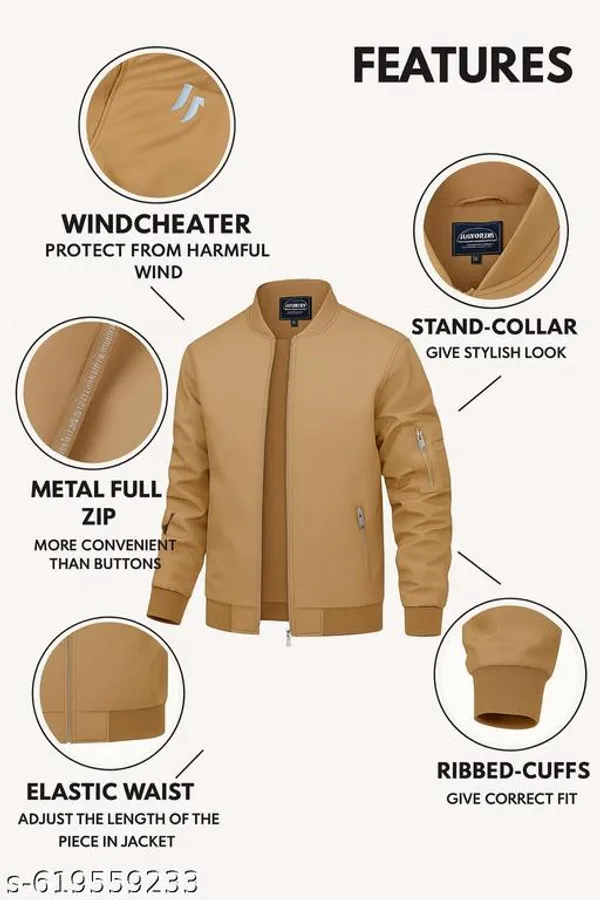 Mens_Camel_Bomber_Jacket_Trendy_Lightweight_Zip-Up_Coat