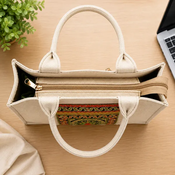 Premium_Women_Blue_Ethnic_Embroidered_Jute_Tote_Handbag_with_Sling_Strap